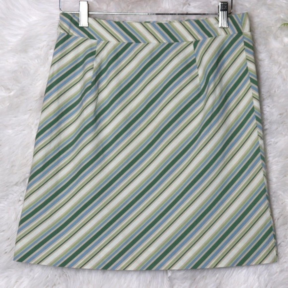 AE Vintage Inspired Striped A-line Skirt